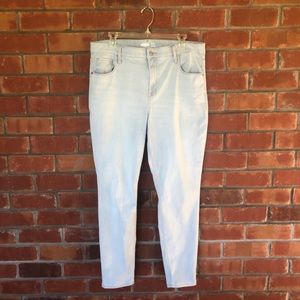Old Navy Rockstar Super Skinny Jeans - Light Blue - Size 16